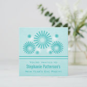 Funky Fireworks - Einladung zum Silvesterabend, Aq (Stehend Vorderseite)