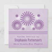 Funky Fireworks - Einladung zum Silvesterabend, Li (Vorderseite)