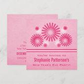 Funky Fireworks - Einladung zum Silvesterabend, ro (Vorne/Hinten)