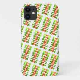 Funky Flag Farben Weißrussland Б е а л у с р ь 11  Case-Mate iPhone Hülle