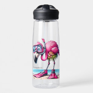 Funky Flamingo Aquaholic Trinkflasche
