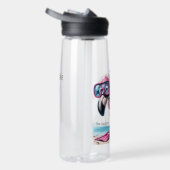 Funky Flamingo Aquaholic Trinkflasche (Rechts)