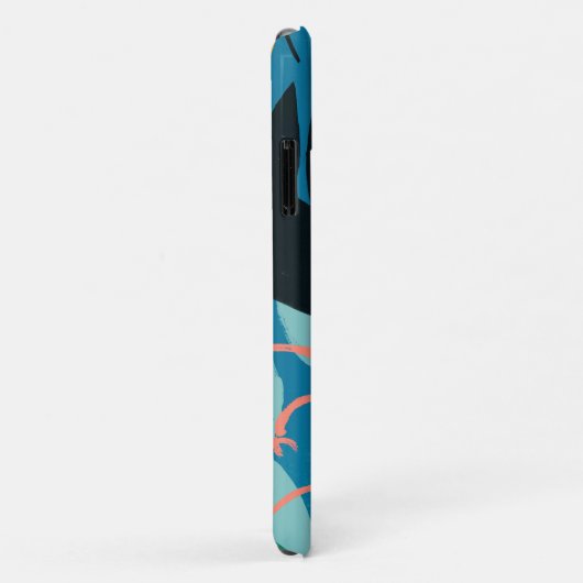 Funky Flamingo Case-Mate iPhone Hülle (Hinten/Rechts)