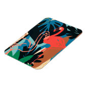 Funky Flamingo Magnet (Linke Seite)