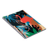 Funky Flamingo Notizblock (Rechte Seite)