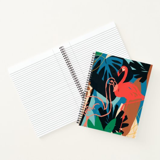 Funky Flamingo Notizblock (Innenseite)