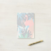 Funky Flamingo Post-it Klebezettel (Auf Schreibtisch)