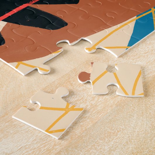 Funky Flamingo Puzzle (Seite)