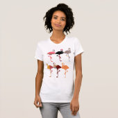 Funky Flamingo-T - Shirt (Vorne ganz)