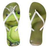 Funky flip flops frosch king badesandalen (Fußbett)