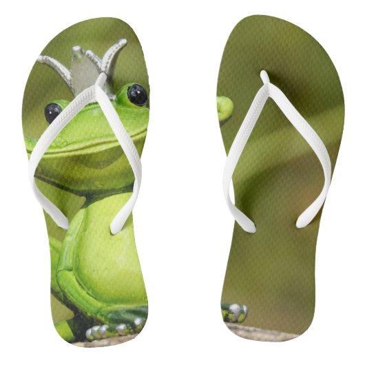 Funky flip flops frosch king badesandalen (Fußbett)