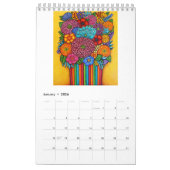 Funky Florals Single Pg. Calendar von Lisa Lorenz Kalender (Jan 2026)