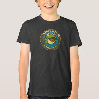 Funky Freddy Frog of Linn Valley, KS Kids Tee
