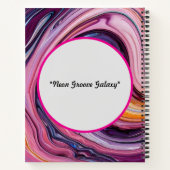 "Funky Frequencies from Space" Notizblock (Rückseite)