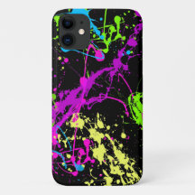 Funky Fresh Retro Paint Spritzer Neon 80er 90s