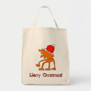 Funky Frohe Weihnachtstasche! Tragetasche