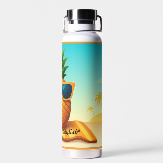 "Funky Fruit Style" Trinkflasche (Rückseite)