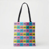 Funky Fun Checkerboard Mini Cooper Tasche (Vorderseite)