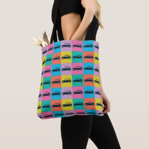 Funky Fun Schachbrett Mini Cooper Tasche