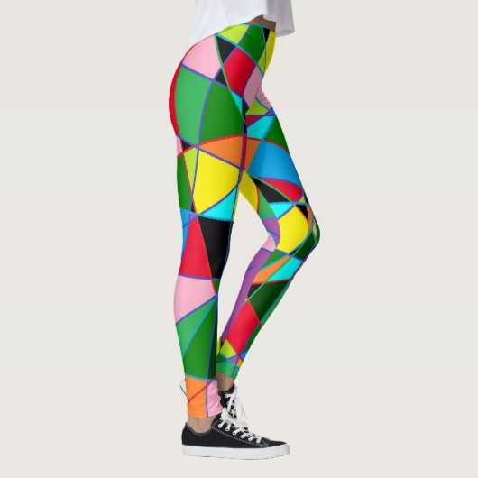 Funky fun Show Business Stil großartig kühn Design Leggings (Rechts)