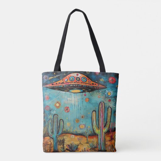 Funky Fun UFO Tasche (Rückseite)
