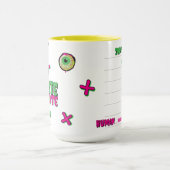 Funky Fun Zombie Antidote Loading.Zombie to Human Tasse (Zentrum)