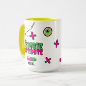 Funky Fun Zombie Antidote Loading.Zombie to Human Tasse (Vorderseite Links)