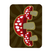 Funky Fungi Mushrooms Magnet (Vertikal)