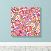 Funky Fungus: Psilocybe Cubensis Leinwanddruck (Insitu (Holzboden))