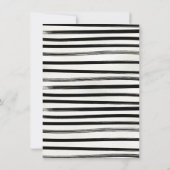 Funky Funny Hand Drawn Halloween-Party Einladung (Rückseite)