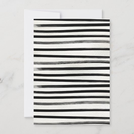 Funky Funny Hand Drawn Halloween-Party Einladung (Rückseite)