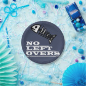 Funky Funny No Verlassen Overs Fish Skelett Pappteller (Party)