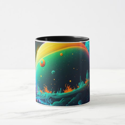 Funky Galaxy Tasse (Zentrum)