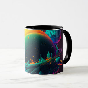 Funky Galaxy Tasse