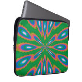 Funky Garden Abstrakt Art Laptopschutzhülle (Vorne Rechts)