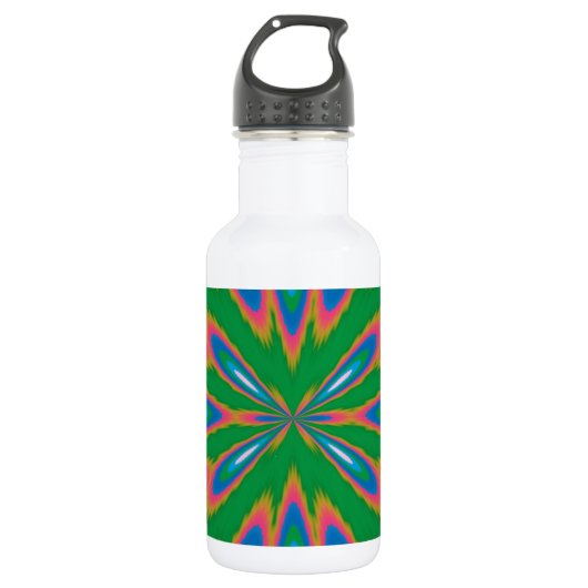 Funky Garden Edelstahlflasche (Vorderseite)