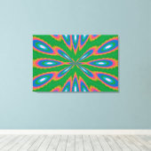 Funky Garden Leinwanddruck (Insitu (Holzboden))