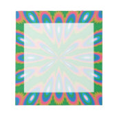 Funky Garden Notizblock (Vorderseite)