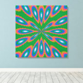 Funky Garten Leinwanddruck (Insitu (Holzboden))