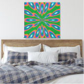 Funky Garten Leinwanddruck (Insitu (Schlafzimmer))