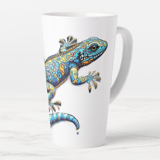 Funky Gecko Design Milchtasse (Rechte Ecke)