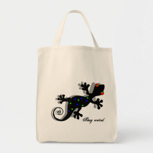 Funky Gecko - Lizard Lover Geschenke Tragetasche