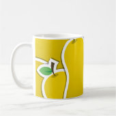 Funky Gelbbirne Kaffeetasse (Links)