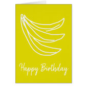 Funky Gelbe Happy Banane (Vorne)