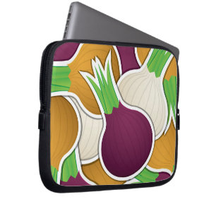 Funky Gemischte Zwiebeln Laptopschutzhülle