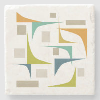 Funky Geometric Corners Mitte Jahrhunderts Moderne