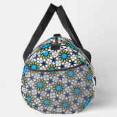 Funky Geometric Daisy Pattern Duffle Bag (Rechts)