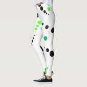 Funky Geometry Abstract Art Fearless Leggings (Links)