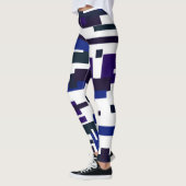 Funky Geometry Abstrakt Art Fearless Leggings (Links)