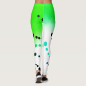 Funky Geometry Abstrakt Art Fearless Leggings (Rückseite)